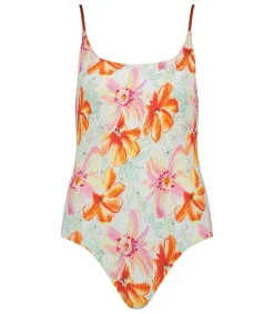 New Maillot De Bain Une Piece Kim Flower Smock Femme Maillots De Bain