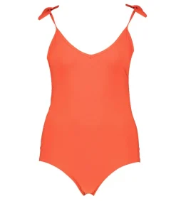 Best Maillot De Bain Une Piece Swan Orange Femme Maillots De Bain
