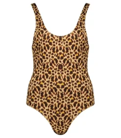 Maillot De Bain Une Piece Pamela Leopard Femme Maillots De Bain