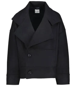 Best Manteau Luxe Craig Noir Femme Manteaux & Vestes