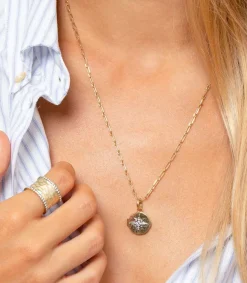 Medaille Une Etoile Est Nee Femme Pendentifs