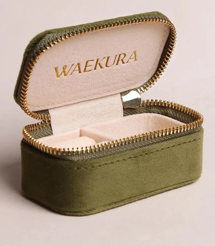 Online Mini Boite A Bijoux Olive Femme Petite Maroquinerie