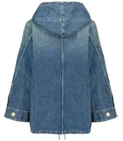 Sale Mini Parka Denim 5 Years Old Femme Manteaux & Vestes