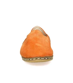 Discount Mocassins Classique Homme Cuir Suede Mandarine Homme Mocassins