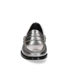 Best Mocassins Weejun Penny Loafer Argent Femme Mocassins