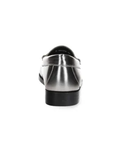 Best Mocassins Weejun Penny Loafer Argent Femme Mocassins