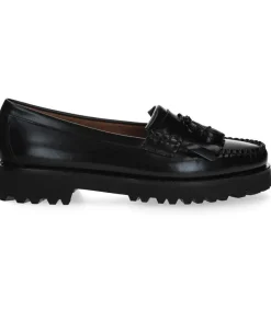 Sale Mocassins Weejun 90S Esther Kiltie Black Femme Mocassins