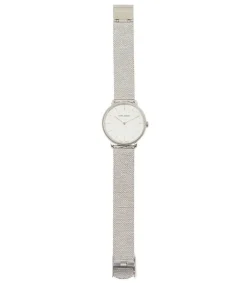 Montre 10.05 Cadran Rond Argente - 2 Bracelets Femme Montres
