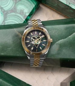 Best Montre X Jacquie Aiche Black Mother Of Pearl Femme Montres