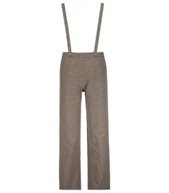 Outlet Pantalon A Bretelles Andrea Vintage X Jane De Boy Femme Bas