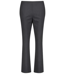 Online Pantalon A Pinces Pull-On Charcoal Femme Bas