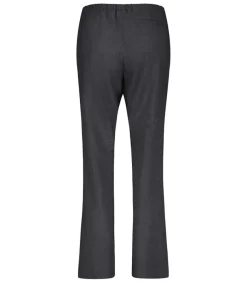 Online Pantalon A Pinces Pull-On Charcoal Femme Bas
