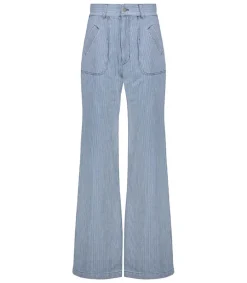 Online Pantalon Bronson Navy Femme Bas