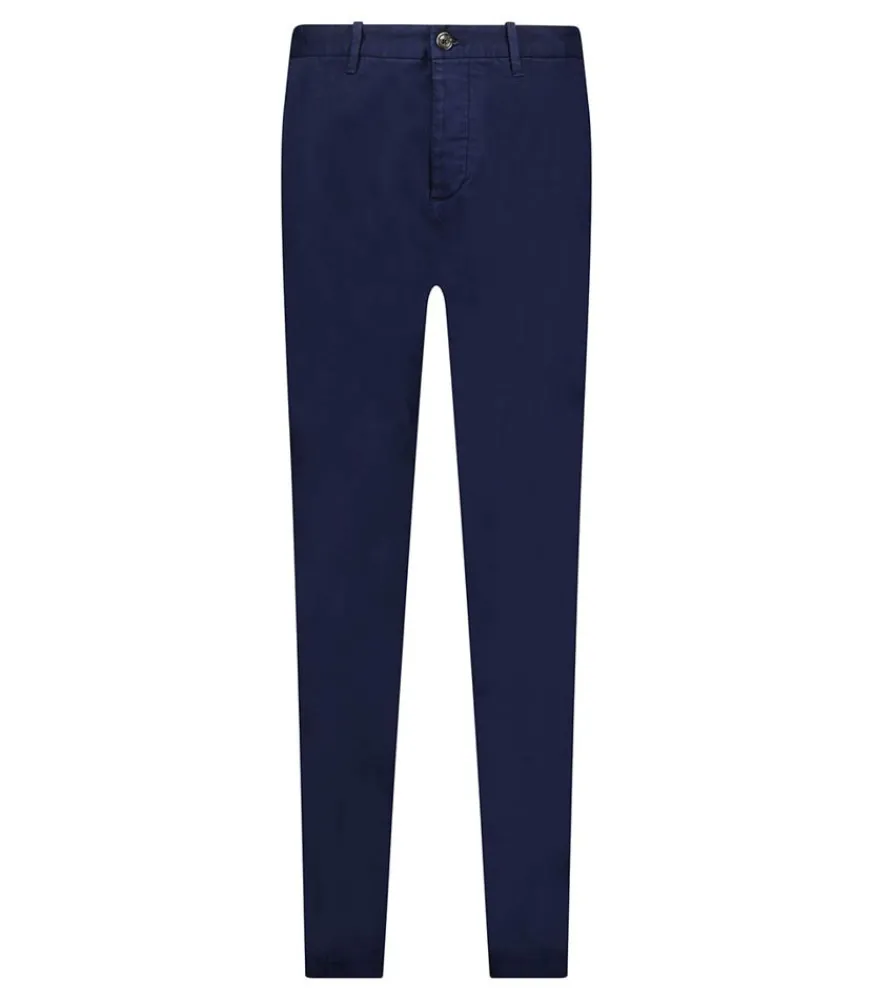 Discount Pantalon Chino Easy Slim Navy Homme Pantalons