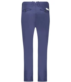Sale Pantalon Chino Fold New Bleu Femme Bas