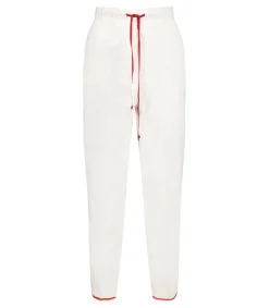 New Pantalon Contemporary Popeline Blanc Femme Bas
