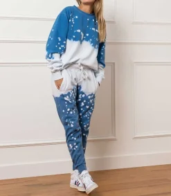 Online Pantalon De Jogging Acid Wash Vinca Femme Bas