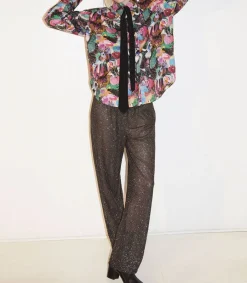 Discount Pantalon Disco King Noir Femme Bas