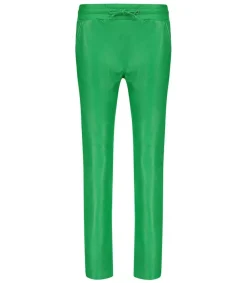 Outlet Pantalon En Cuir Vert Pomme Femme Bas