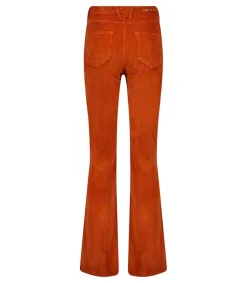 Online Pantalon En Velours Cotele Dylan Rust Femme Bas