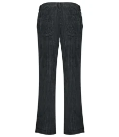 Online Pantalon En Velours Cotele Funky Loose Caviar Femme Bas
