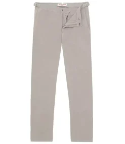 Outlet Pantalon Homme Fallon Stretch-Cotton Seal Grey Homme Pantalons