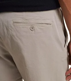 Outlet Pantalon Homme Fallon Stretch-Cotton Seal Grey Homme Pantalons