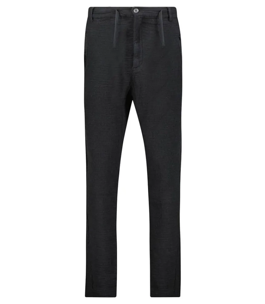 Hot Pantalon Homme Front Pockets Black Homme Pantalons