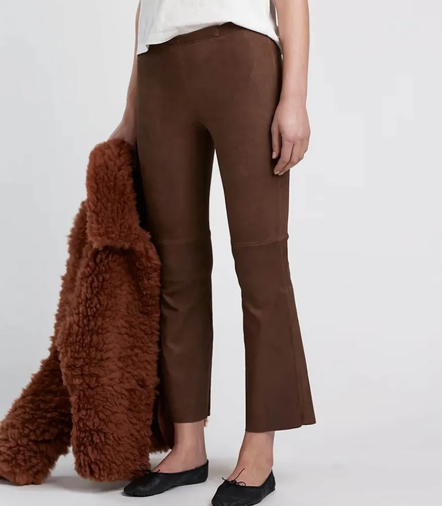 Outlet Pantalon Luca Caramel Femme Bas