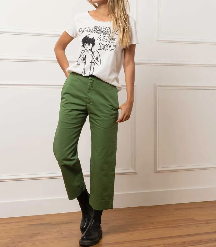 Discount Pantalon Man Pant Army Femme Bas