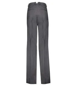 Pantalon Paula En Laine Gris Femme Bas