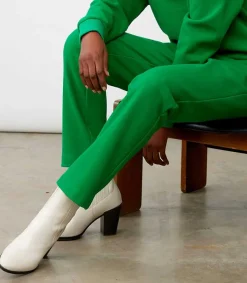 Sale Pantalon Porter Bis Emerald Green Femme Bas