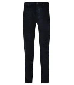 Outlet Pantalon Pour Homme Karl En Velours Navy Blue Homme Pantalons