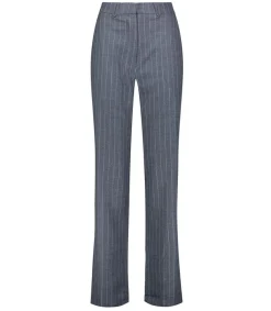 New Pantalon Tailleur Drew Grey Pinstripe Femme Bas