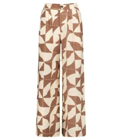 New Pantalon Tamara Imprime Seventies Femme Bas