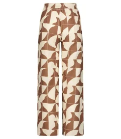 New Pantalon Tamara Imprime Seventies Femme Bas