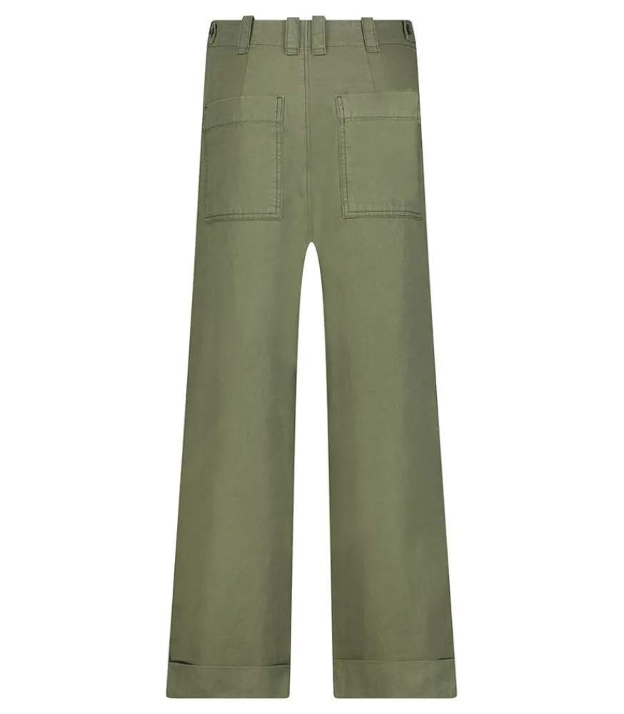 Discount Pantalon Wideleg Wendy Kaki Soul Femme Bas