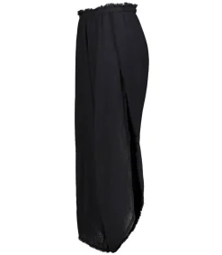 Hot Pantalon Xubue Noir Femme Bas