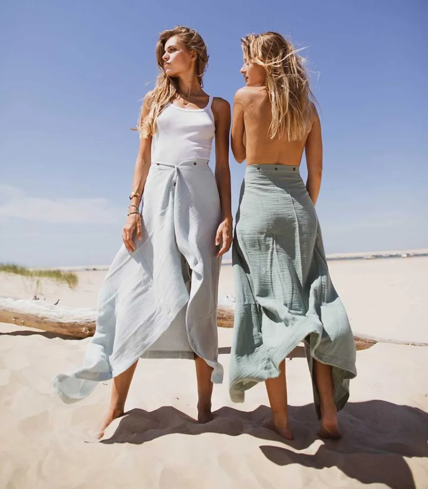 New Pareo A Boutons X Jane De Boy Femme Bas