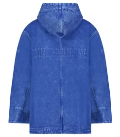 Online Parka En Denim Indigo Femme Manteaux & Vestes