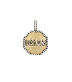 Online Pendentif Dream Or Jaune Saphirs Blancs Femme Pendentifs
