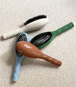 Clearance Petite Brosse N.02 L'Indispensable Vert Amande Femme Accessoires Cheveux