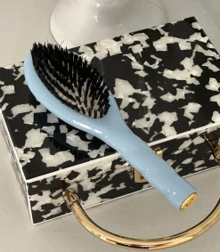Petite Brosse N.01 L'Universelle Bleu Ciel Femme Accessoires Cheveux