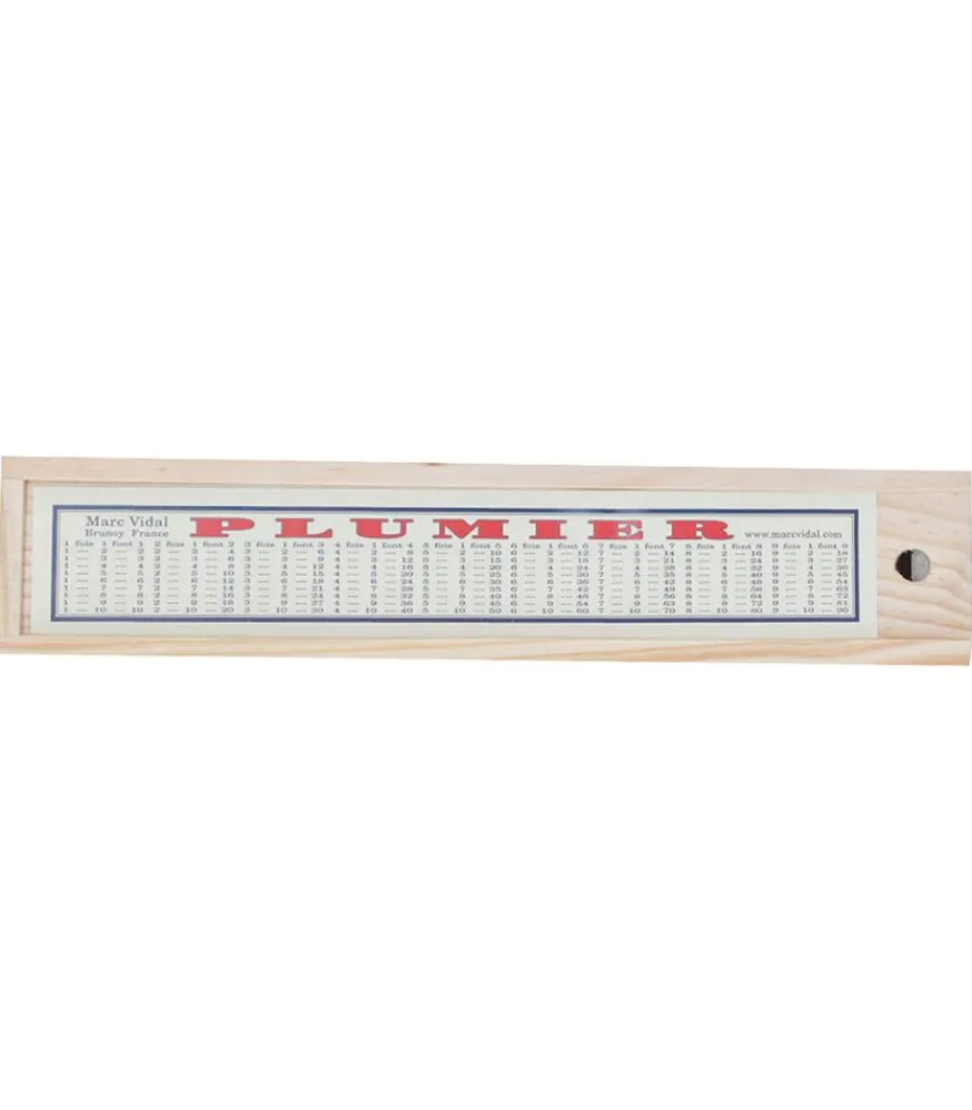 Outlet Plumier Bois 8 Crayons De Couleur Petite Papeterie