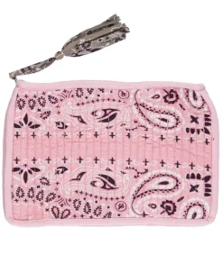 Hot Pochette Bandana Rose Femme Pochettes