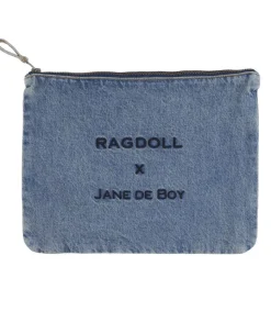 New Pochette Denim X Jane De Boy Femme Pochettes