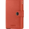 Porte-Carte Miniwallet Original Orange Femme Petite Maroquinerie