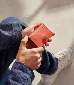 Porte-Carte Miniwallet Original Orange Femme Petite Maroquinerie