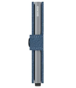 Online Porte-Carte Miniwallet Twist Jeans Blue Femme Petite Maroquinerie