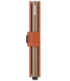 Outlet Porte-Carte Miniwallet Veg Caramello - Sand Femme Petite Maroquinerie